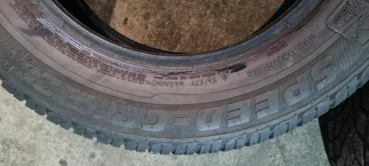 Preview: Winterreifen Kompletträder Stahl 7x15 5x100 195/65R15H Semperit Speed Grip2 6,6,6,6mm